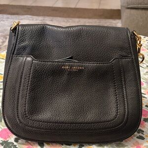 Marc Jacobs Black Leather Shoulder Bag